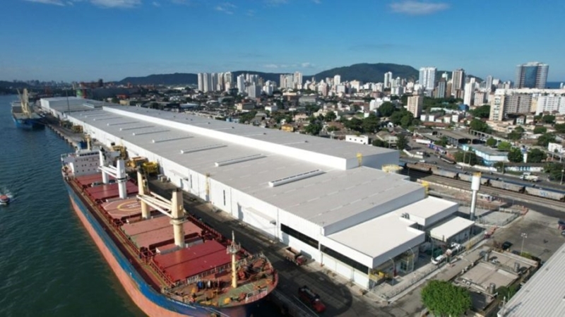 Novo terminal em Santos exportar? 3 milh?es de toneladas de celulose