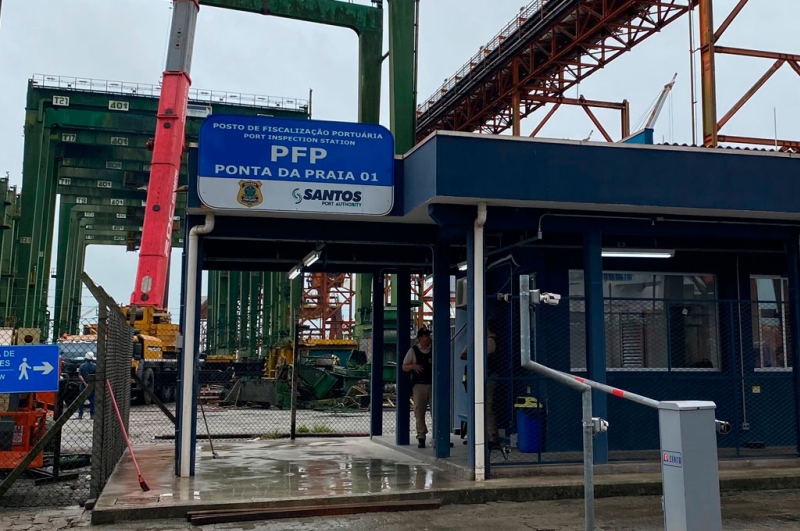 Autoridade Portu?ria de Santos abre novo gate na Ponta da Praia
